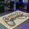 Customizable Game Room Area Rugs - Personalized Gaming Carpet for Bedroom Decor - Add Some Style to Your Room
