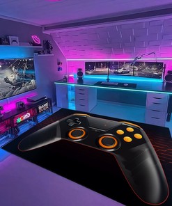 Customizable Gaming Area Rug for Teen Boy's Bedroom - Add Style to Your Room