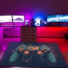Customizable Gaming Rug with 3D Game Controllers - The Ultimate Gamer Gift
