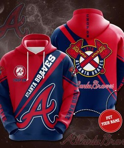 Customized Atlanta Braves 3D Hoodie - Make It Your Own