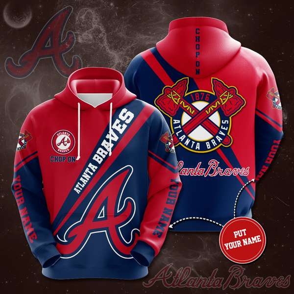 Customized Atlanta Braves 3D Hoodie - Make It Your Own