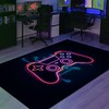 Customized Game Room Carpet for Boys - Shufflezone Game Area Rug - Game Room Rugs for Living Room