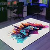 Customized Game Room Carpet for Kids - Game Controller Area Rug with Non Slip Bathroom Rugs Washable - Large Game Rug Design M67