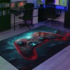 Customized Game Room Carpet for Kids - Shufflezone Game Area Rug with Game Room Rugs for Living Room M61