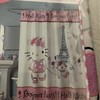 Cute And Colorful Hello Kitty Shower Curtain For Kids Bathroom