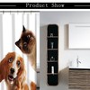 Cute And Modern Dog And Cat Shower Curtain For Bathroom Decor