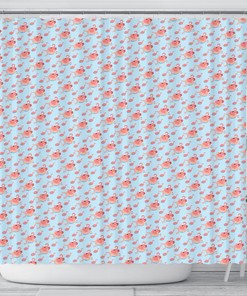 Cute And Quirky Flamingo Shower Curtain For A Fun Bathroom