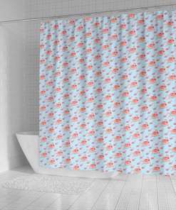 Cute And Quirky Flamingo Shower Curtain For A Fun Bathroom