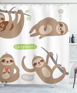 Cute Animal Shower Curtain for Kids Bathroom, Create a Fun Atmosphere
