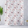 Cute Bird Watcher Gift Shower Curtain With Bird Floral Print, Bathroom Accessories