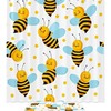 Cute Cartoon Bee Print Shower Curtain for Kids' Bathroom