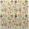 Cute Cartoon Owl Shower Curtain Modern Home Bathroom Hotel Spa Decorations Waterproof