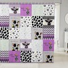 Cute Cow Print Shower Curtain for Farm Animal Bathroom Decor