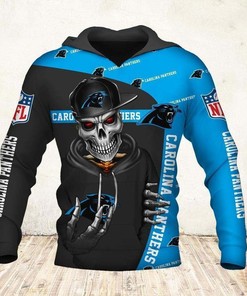 Cute Death Gifts For Fans 3D Zip Hoodie All Over Print Buffalo Bills Hoodie With Cartoon-Inspired Design