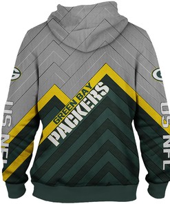 Cute Deaths Graphic All Over Print 3D Zip Hoodie For Fans Of Green Bay Packers