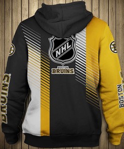 Cute Design All Over Print Boston Bruins Hoodie 3D Pullover Nhl