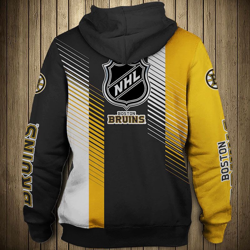 Cute Design All Over Print Boston Bruins Hoodie 3D Pullover Nhl