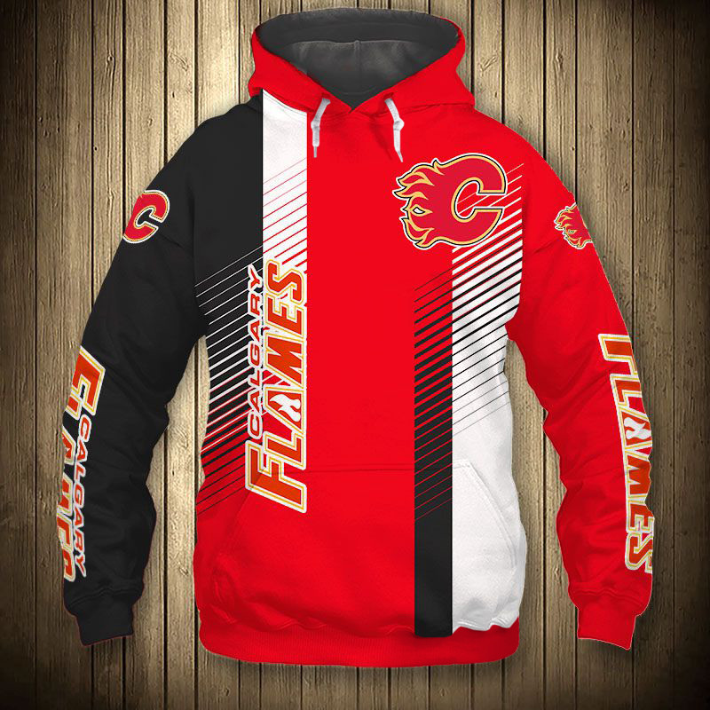 Cute Design Pullover Calgary Flames Hoodie, A Must-Have For Fans