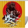 Cute Dinosaur Shower Curtain For Animal Lovers