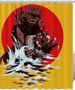 Cute Dinosaur Shower Curtain For Animal Lovers