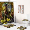 Cute Elephant Shower Curtain For Your Bathroom