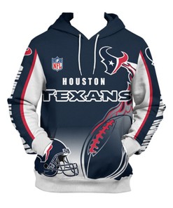 Cute Flame Balls Graphic Houston Texans Hoodie 3D All Over Print, Ideal For Fans