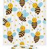 Cute Flying Bees For Honey Shower Curtain, Waterproof Fabric Bathroom Decor