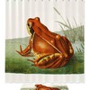 Cute Frog Pattern Waterproof Shower Curtain - Perfect For Kids' Bathroom