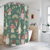 Cute Gnomes And Rainbows Bathroom Decor Shower Curtain With Mushrooms For Bathroom Decor