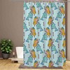 Cute Mermaid Girl Pattern Shower Curtain, Decorative Bathroom Curtain with Princess Theme and VISALUNA Keyword