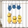 Cute Minions Waterproof Shower Curtain for a Fun Bathroom