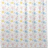 Cute Owls Pattern Shower Curtain Modern Home Bathroom Hotel Spa Decorations Waterproof Fabric