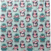 Cute Penguins Shower Curtain Modern Home Bathroom Hotel Spa Decorations Waterproof Fabric
