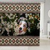 Cute Pet Animal 3D Dog Kids Shower Curtain for Fun Bathroom Decor