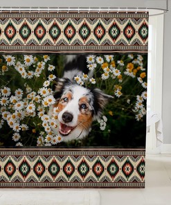 Cute Pet Animal 3D Dog Kids Shower Curtain for Fun Bathroom Decor