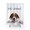 Cute Puppy Shower Curtain - A Perfect Addition To Your Bathroom Decor For Pet Lovers