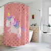 Cute Unicorn Shower Curtain for Magical Bathroom Decor