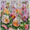 Cute and Colorful Bird and Flower Print Shower Curtain: Bathroom Upgrade