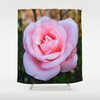 Dali Rose Shower Curtain for Artistic and Floral Bathroom Decor