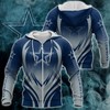Dallas Cowboys 3D Striped Banner Zipper Hoodie - Gifts For Fans With 3D Hoodies With Zippers 