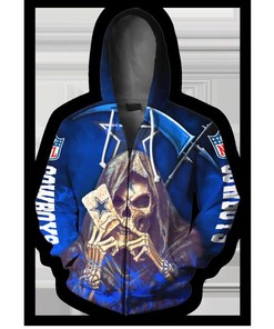 Dallas Cowboys 5 Times Super Bowl Champions 3D Hoodie - Nfl Gifts For Men With 3D Hoodies With Zippers