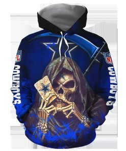 Dallas Cowboys 5 Times Super Bowl Champions 3D Hoodie - Nfl Gifts For Men With 3D Hoodies With Zippers