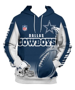 Dallas Cowboys Death Smoke 3D Zip Hoodie - Gifts For Fans With 3D Printed Hoodies 