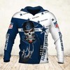 Dallas Cowboys Flame Balls 3D Zip Hoodie - Gifts For Fans With All Over Print Zip Up Hoodies Men 