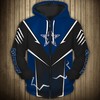 Dallas Cowboys Long Sleeve 3D Pullover Hoodie - Gifts For Fans With Printed Hoodies 