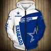 Dallas Cowboys Pullover Size S-5Xl 3D Zip Hoodie - Custom All Over Print Hoodie For Men With 3D Hoodies With Zippers 