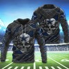 Dallas Cowboys Skull 3D Hoodie - Great Gift For Fans