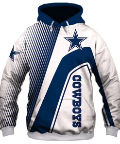 Dallas Cowboys Skull 3D Hoodie - Pullover Zip Hoodie For Fans With All Over Print Zip Up Hoodies Men