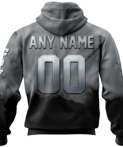 Dallas Cowboys Skull 3D With Zipper Hoodie - Gifts For Fans With Gifts For Father'S Day