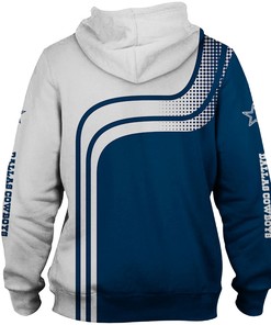 Dallas Cowboys Skull Printed 3D Hoodie - Gifts For Fans With 3D Hoodies For Men Graphic